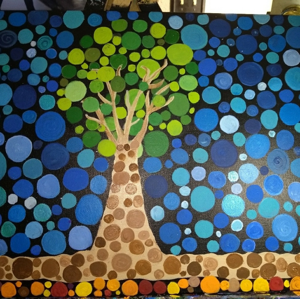 11x14♥️🎨 Acrylic Abstract by marcy I give 2Aspca